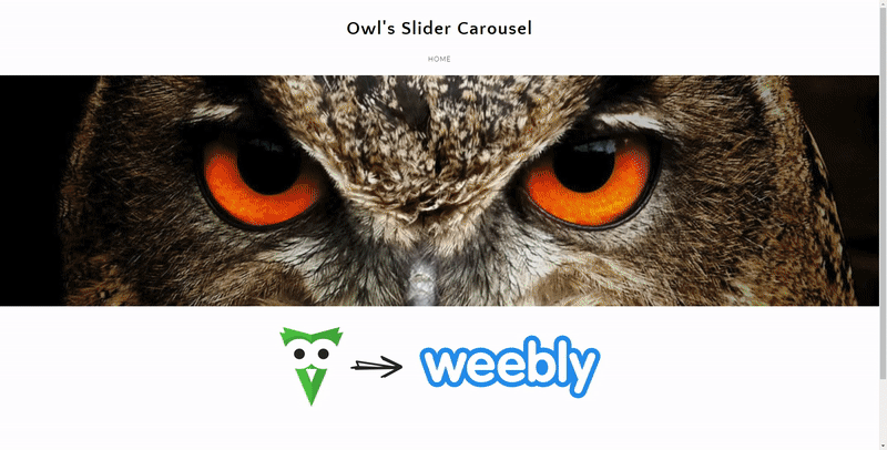 How To Install Owl's Carousel Slider Into Weebly - Editor Tricks